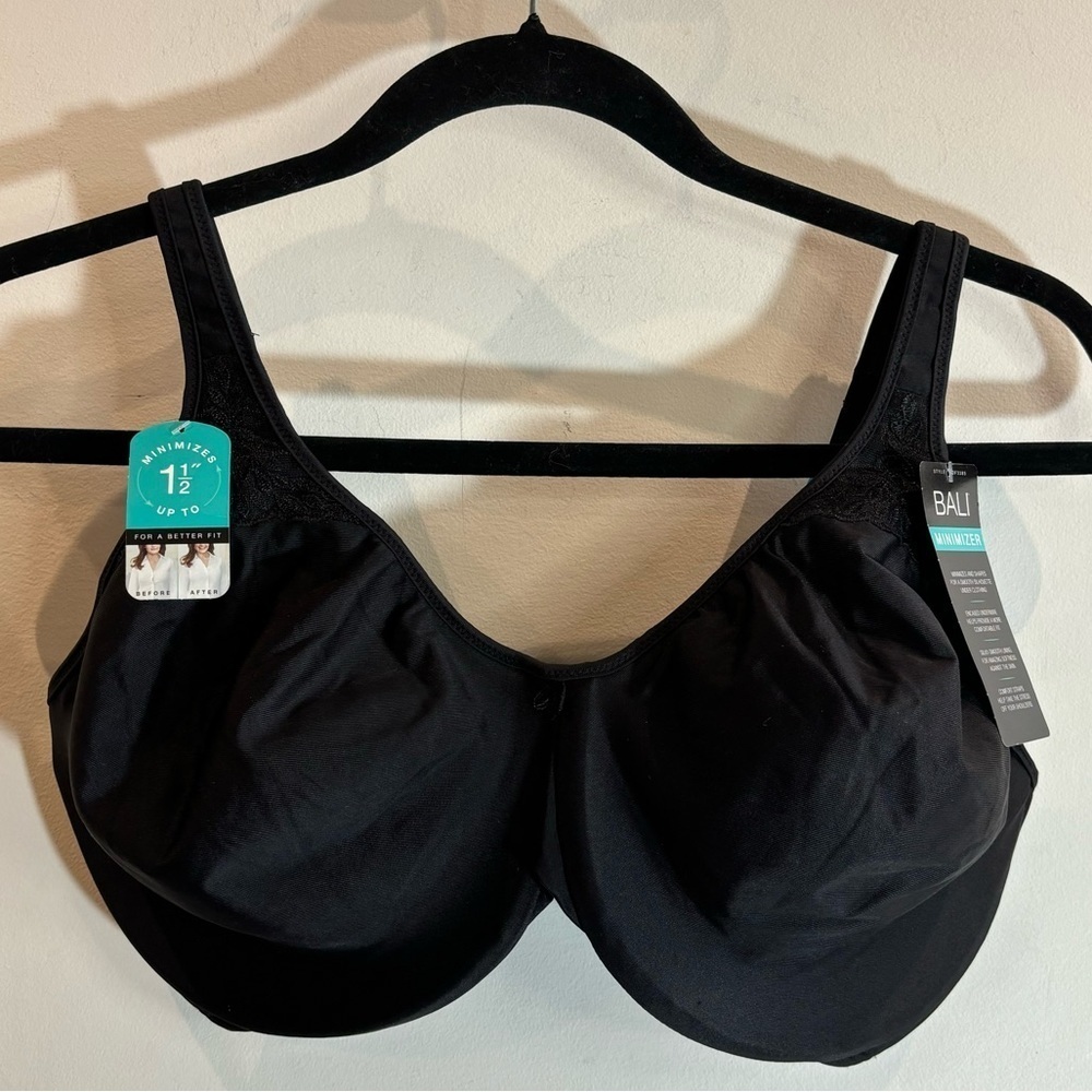 BALI Sz 32DDD Underwire Full Coverage Soft Cup Adjustable Straps & Back  Bra NEW